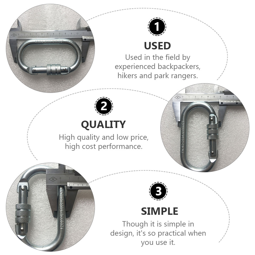 2Pcs Safety Lock Buckles Steel - Fishing Hook review and price